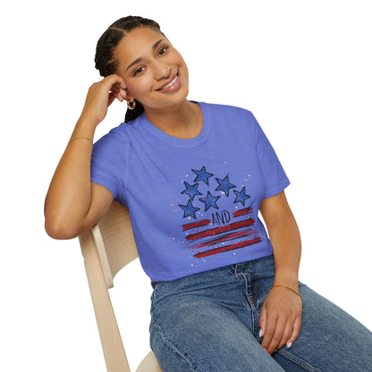 Stars and Stripes Softstyle T-Shirt