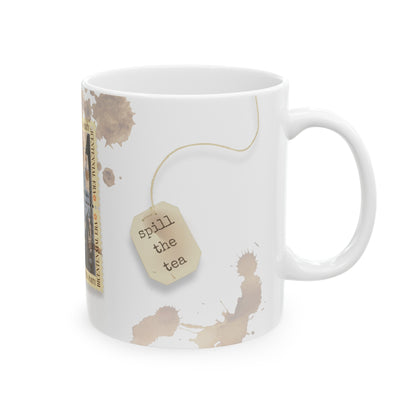 Tea Party Ceramic Mug, 11oz