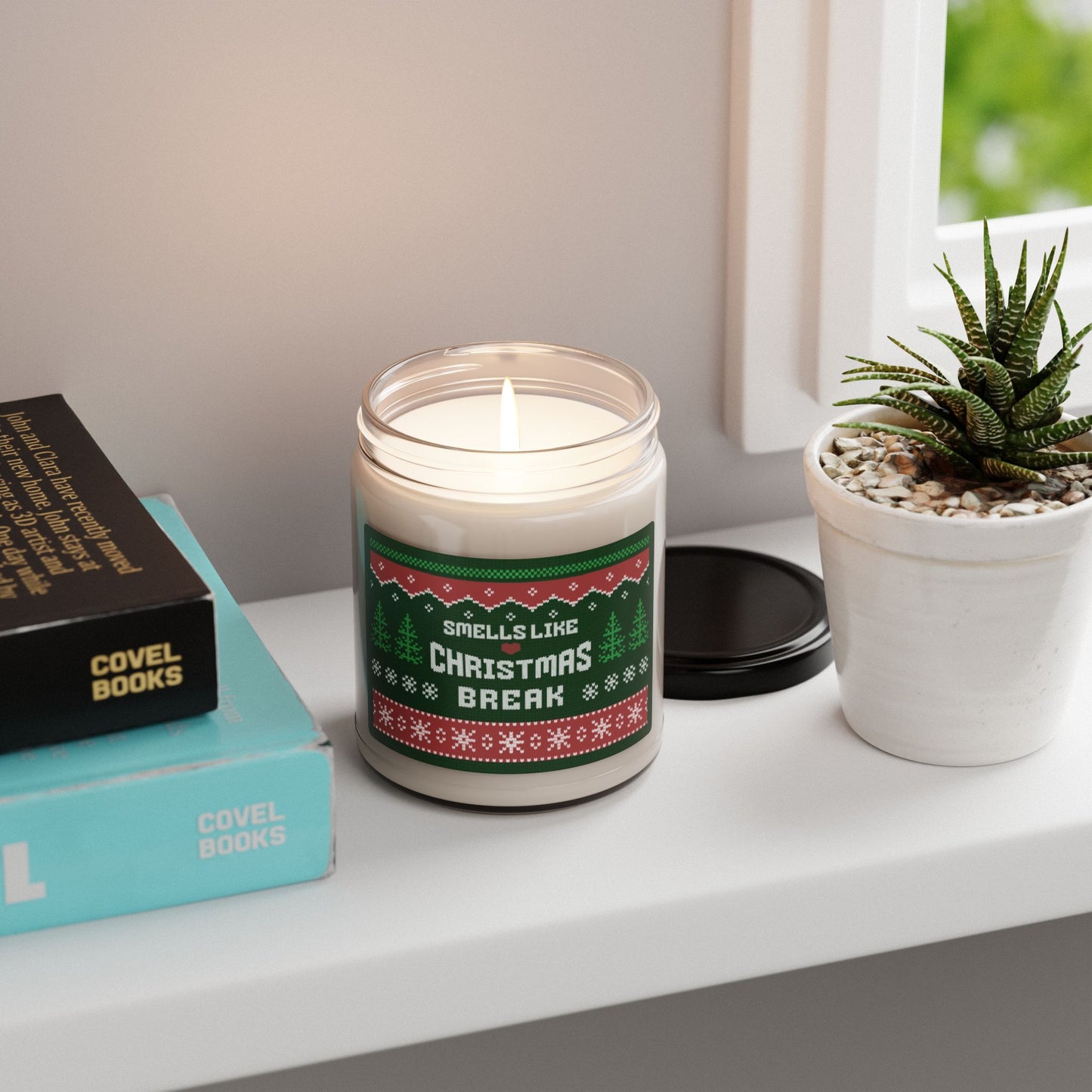 Smells Like Christmas Break Soy Candle, 9 oz.