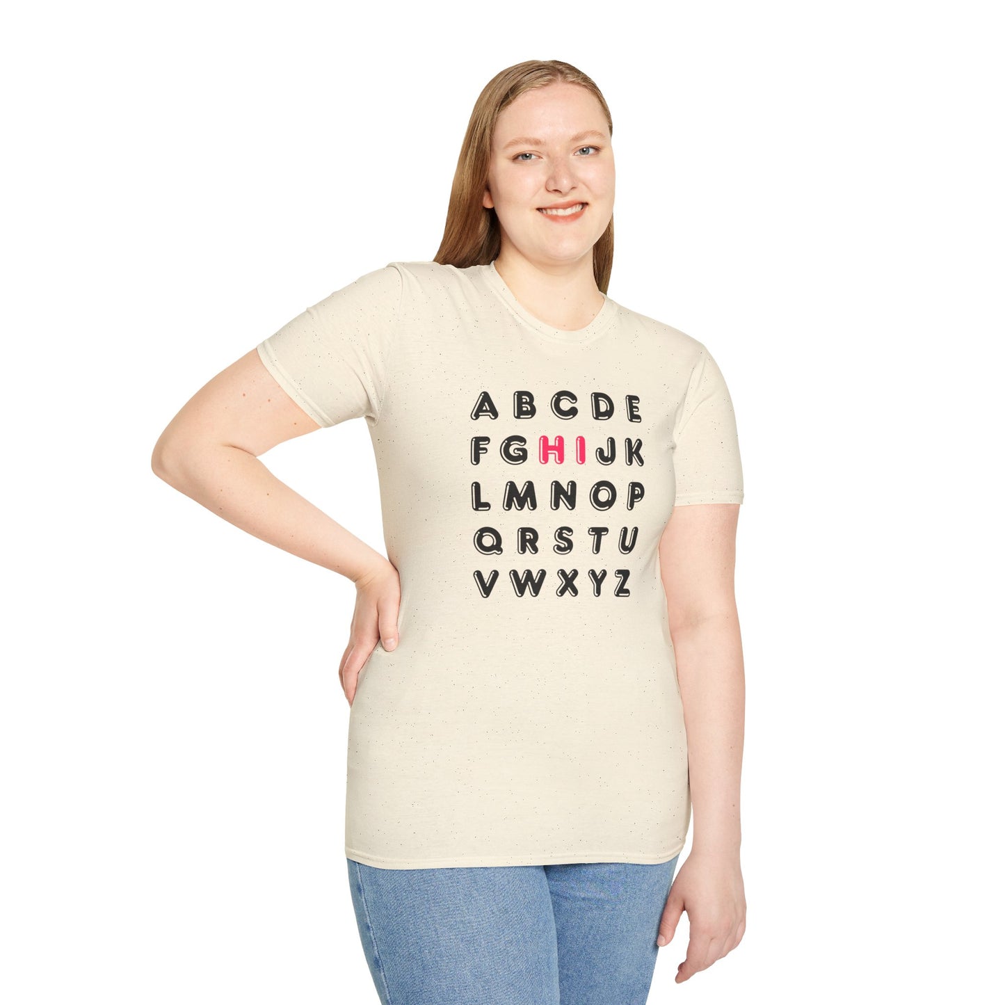 Friendly Alphabet Softstyle T-Shirt