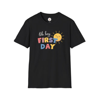 First Day Sunshine Softstyle T-Shirt