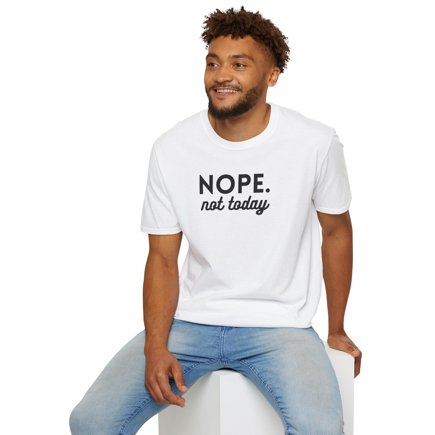 Nope. Not Today Softstyle T-Shirt