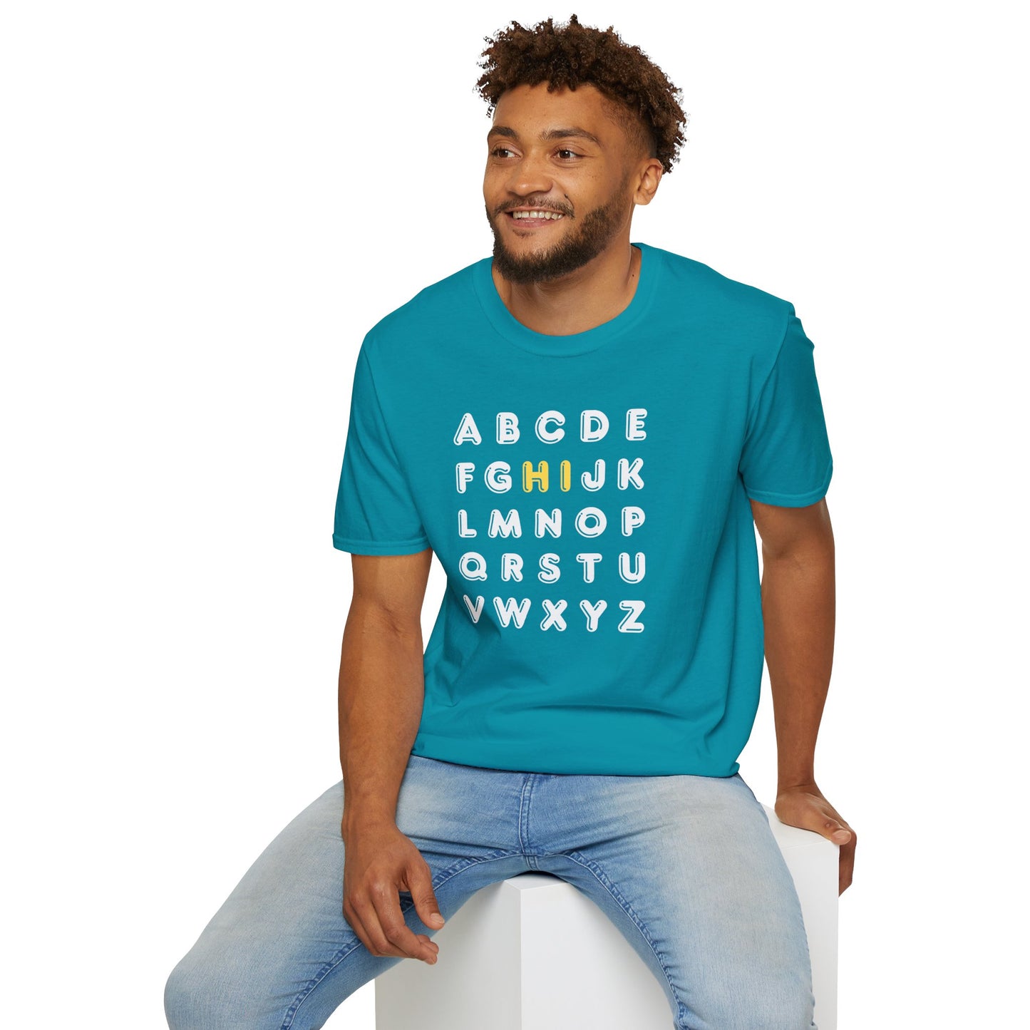 Friendly Alphabet Softstyle T-Shirt