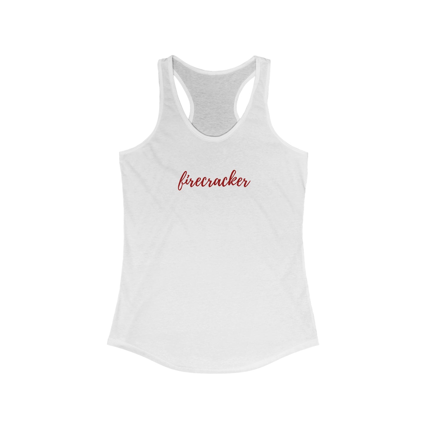 Firecracker Woman's Racerback Tank