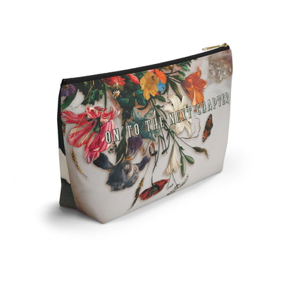 Next Chapter Floral Accessory Pouch