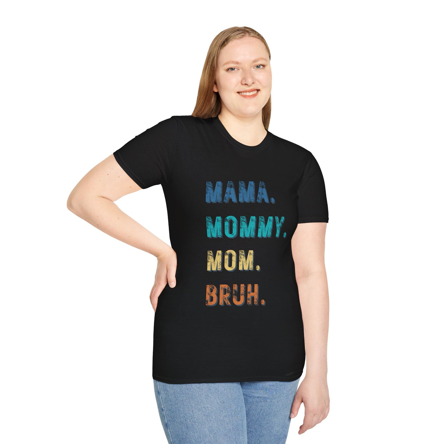 Mama to Bruh Softstyle T-Shirt