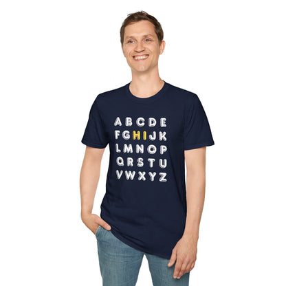 Friendly Alphabet Softstyle T-Shirt