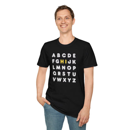 Friendly Alphabet Softstyle T-Shirt