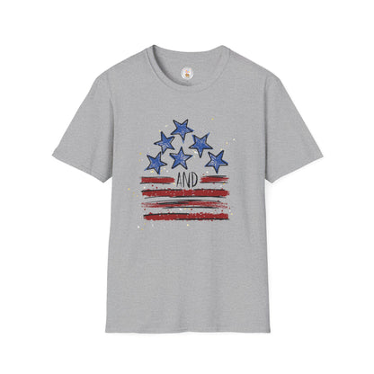 Stars and Stripes Softstyle T-Shirt