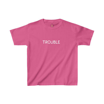 Trouble Cotton T-Shirt Kids