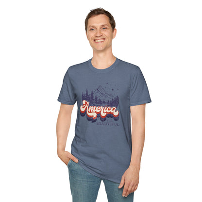 America the Beautiful Softstyle T-Shirt