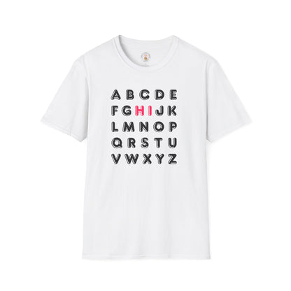 Friendly Alphabet Softstyle T-Shirt