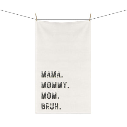 Mama to Bruh Cotton Kitchen Towel