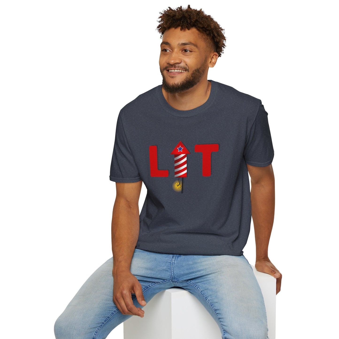 Lit Softstyle T-Shirt