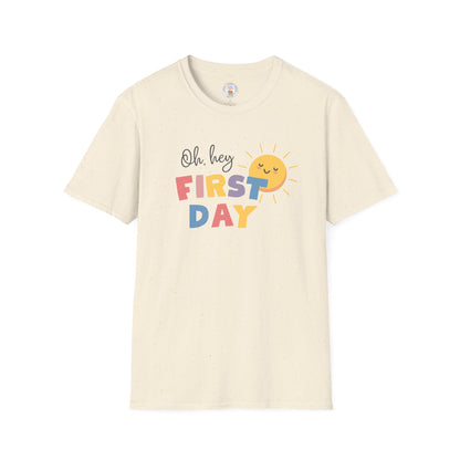 First Day Sunshine Softstyle T-Shirt