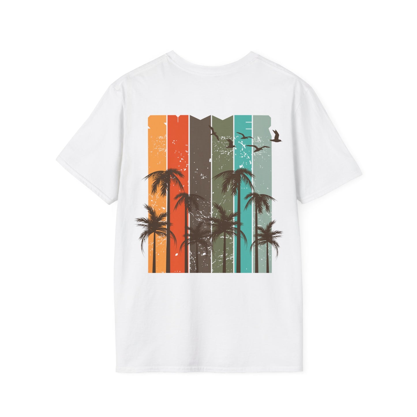 Retro Summer Vibes Softstyle T-Shirt