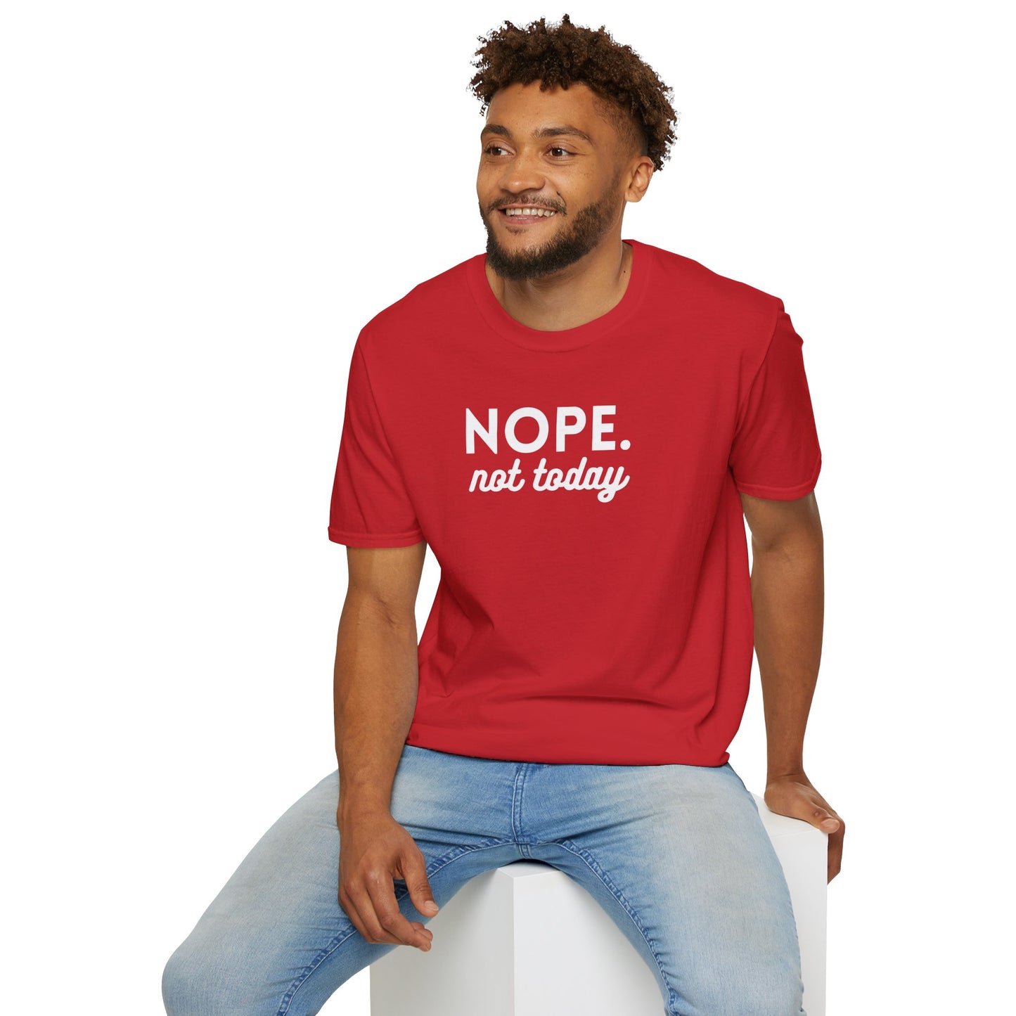 Nope. Not Today Softstyle T-Shirt