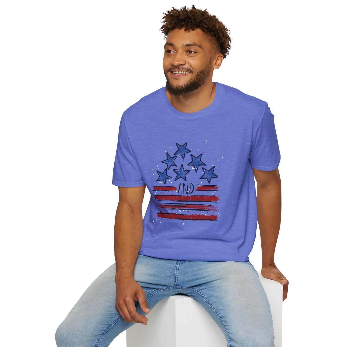 Stars and Stripes Softstyle T-Shirt