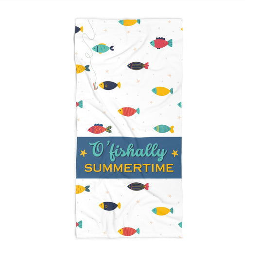 O'fishally Summer Beach Towel