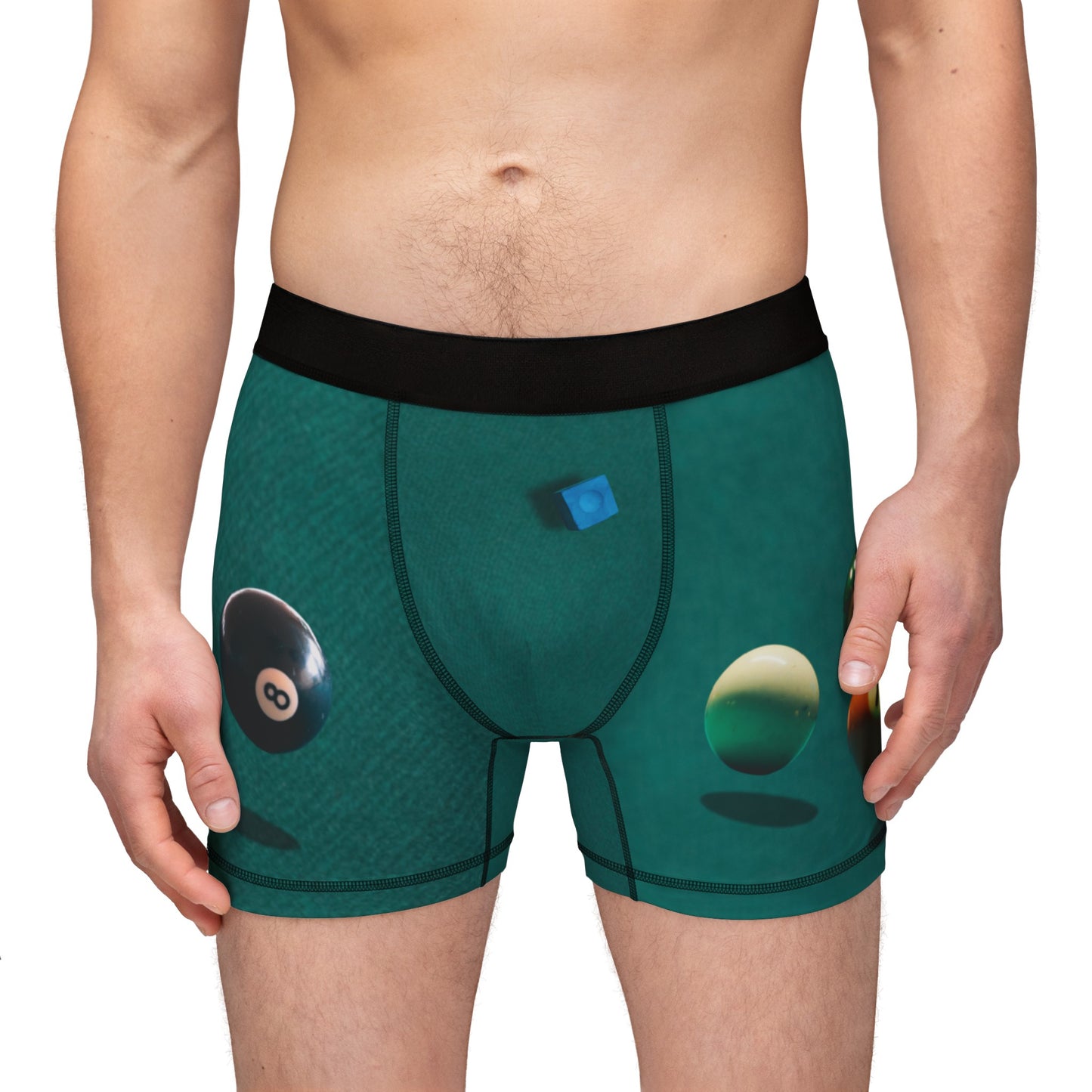 Rack 'em Men's Billard Boxers