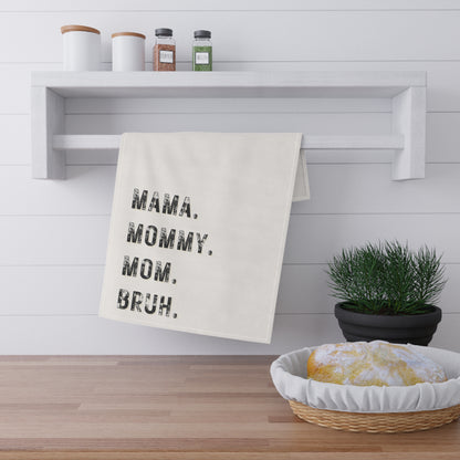 Mama to Bruh Cotton Kitchen Towel