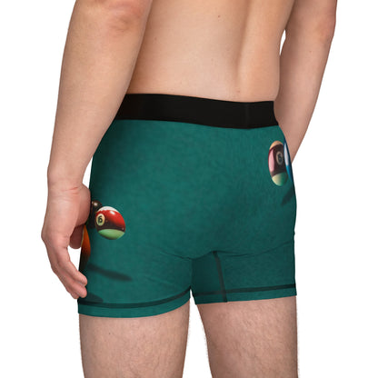 Rack 'em Men's Billard Boxers