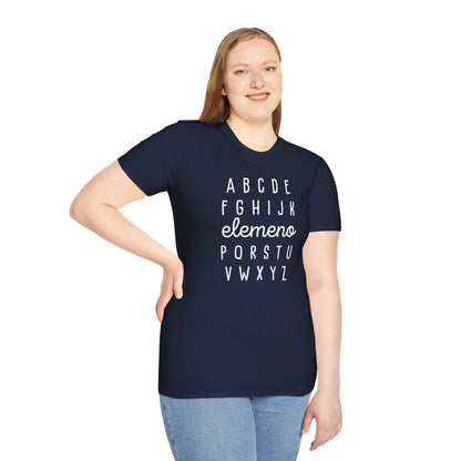 Elemeno Alphabet Softstyle T-Shirt