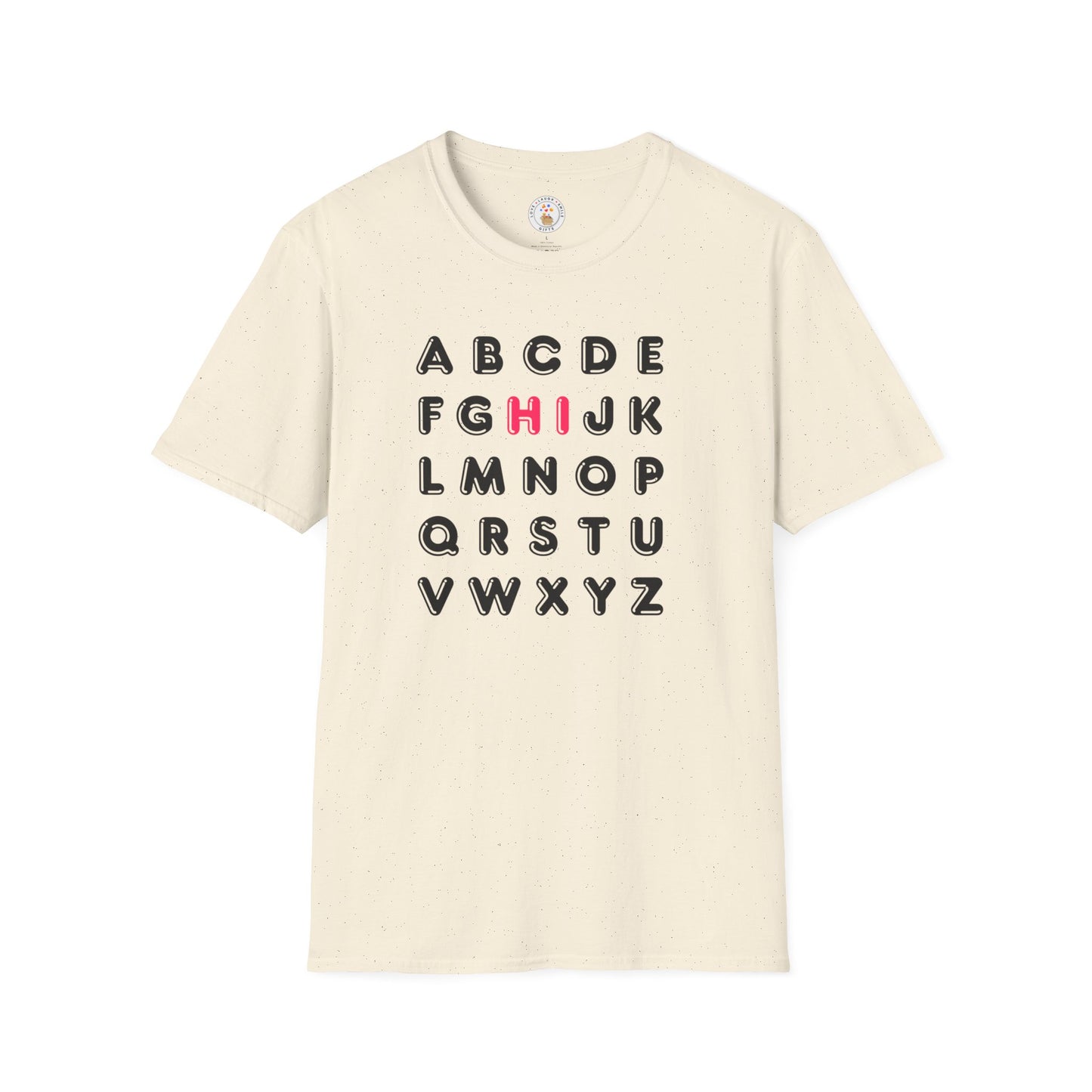 Friendly Alphabet Softstyle T-Shirt