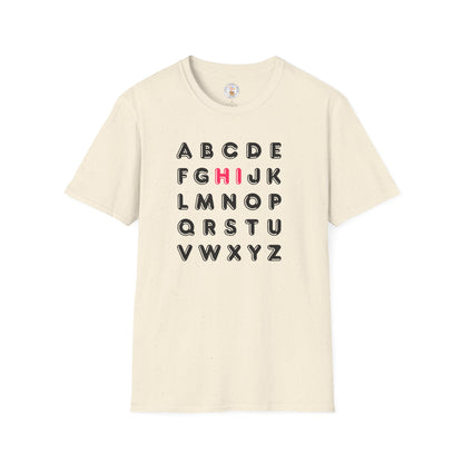 Friendly Alphabet Softstyle T-Shirt