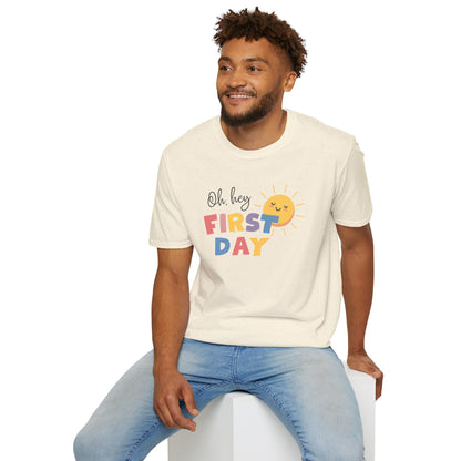 First Day Sunshine Softstyle T-Shirt