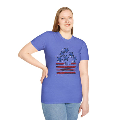 Stars and Stripes Softstyle T-Shirt