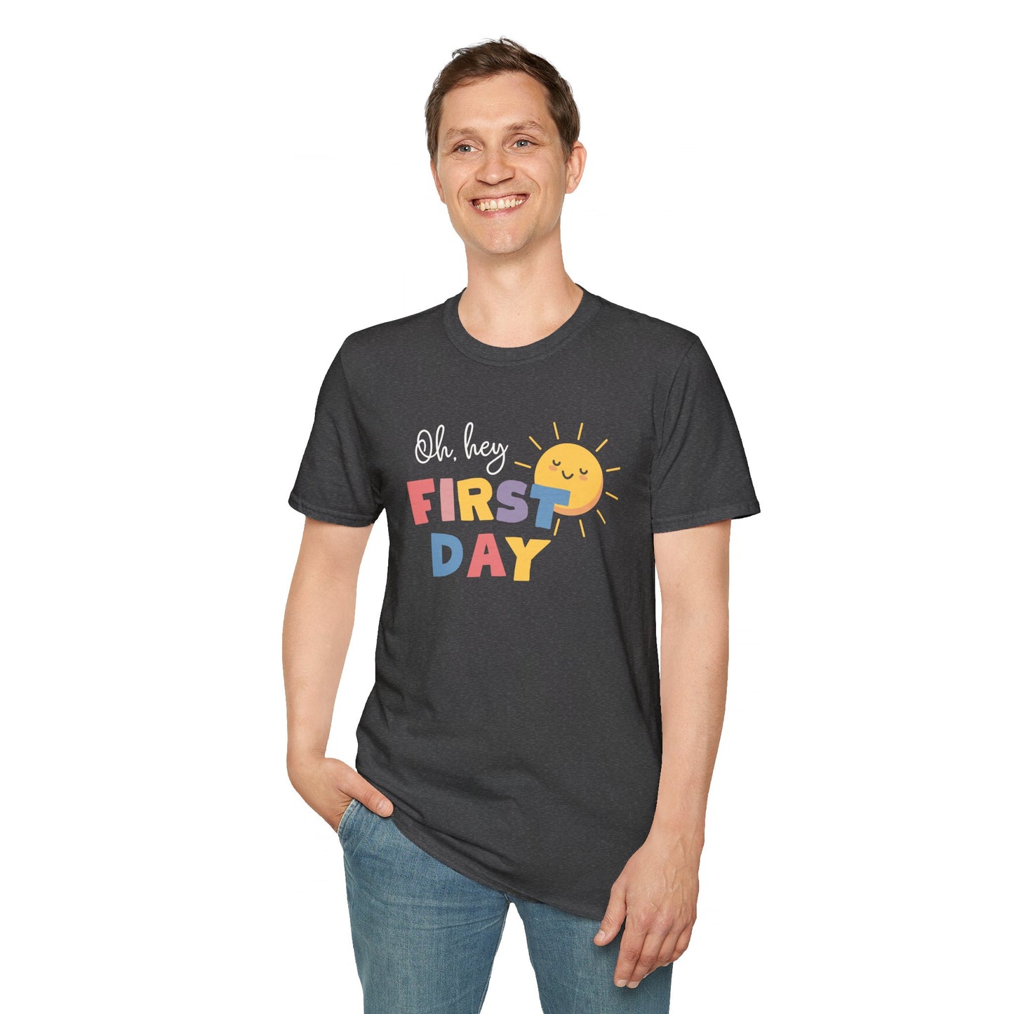 First Day Sunshine Softstyle T-Shirt