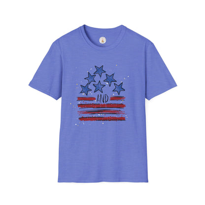 Stars and Stripes Softstyle T-Shirt