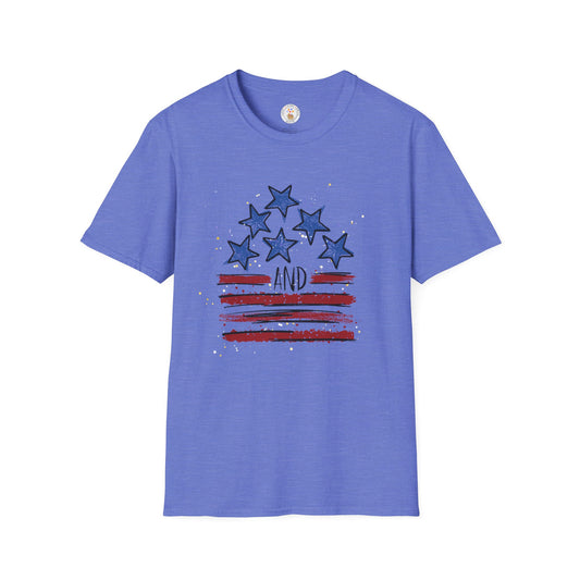 Stars and Stripes Softstyle T-Shirt