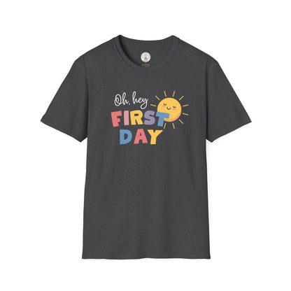 First Day Sunshine Softstyle T-Shirt