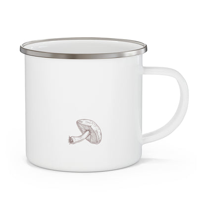 Shiitake Enamel Camping Mug