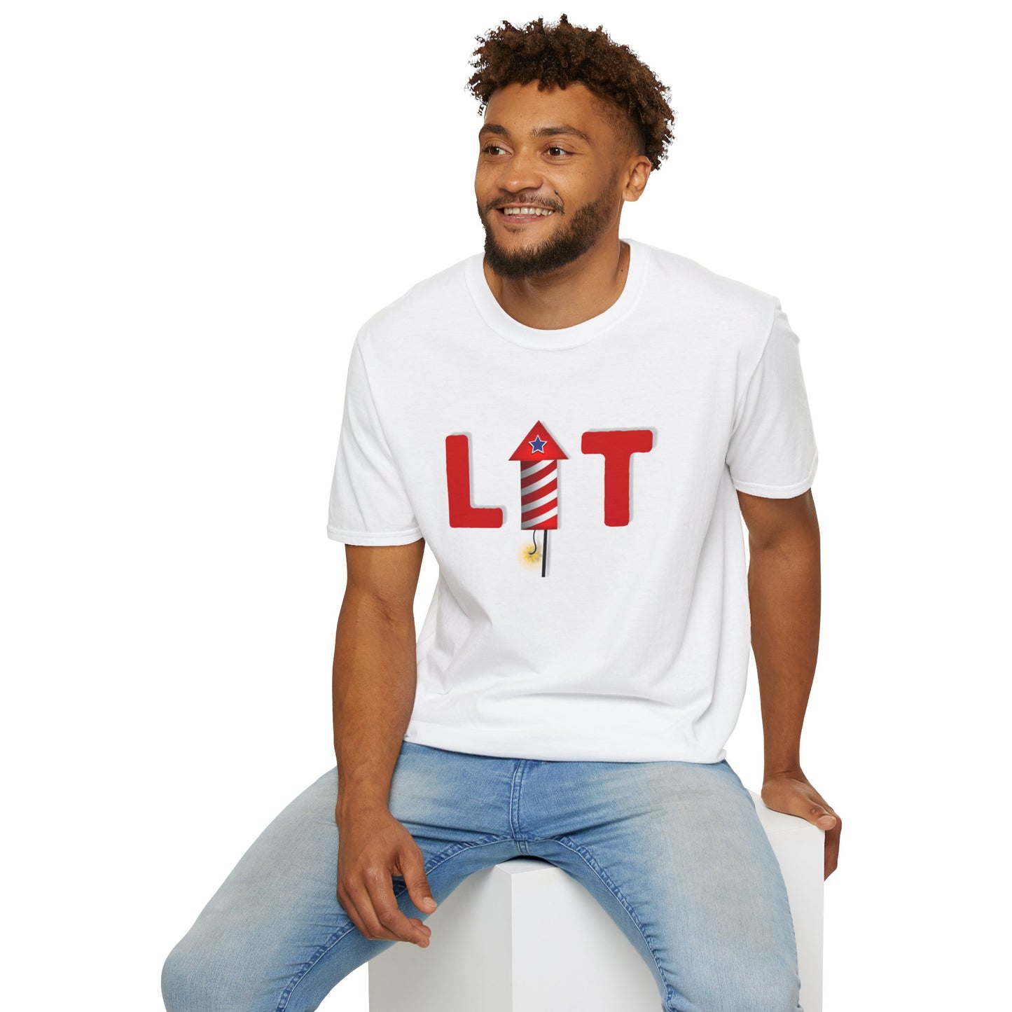 Lit Softstyle T-Shirt