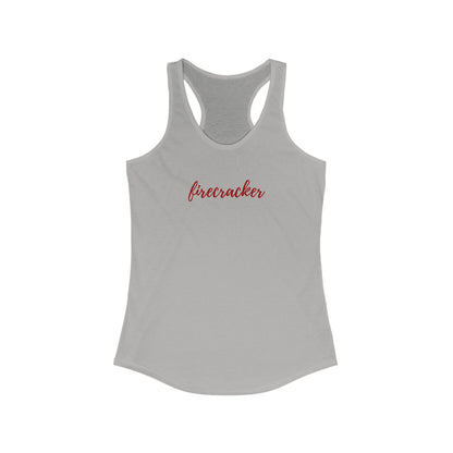 Firecracker Woman's Racerback Tank