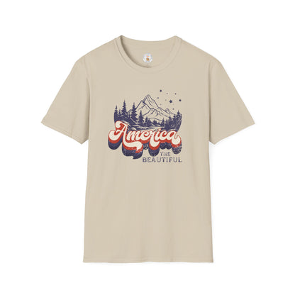 America the Beautiful Softstyle T-Shirt