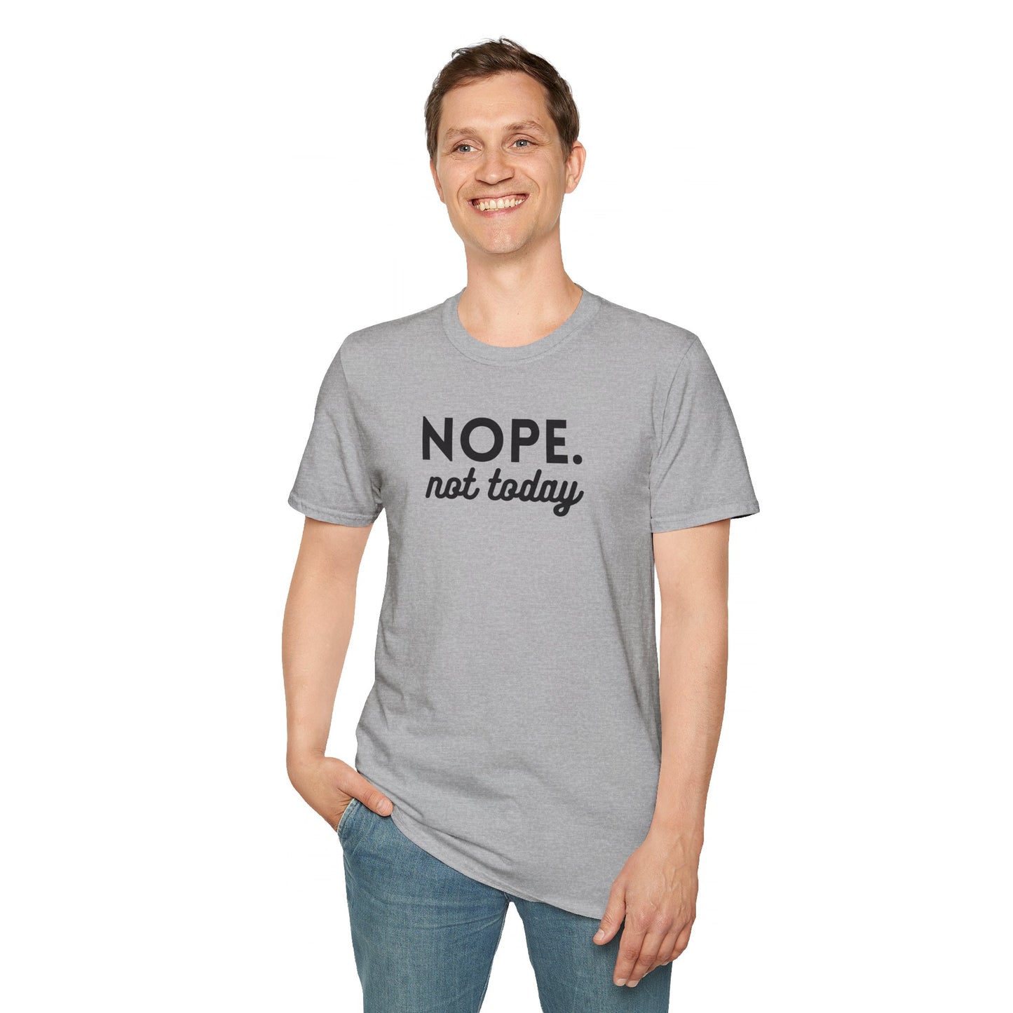 Nope. Not Today Softstyle T-Shirt