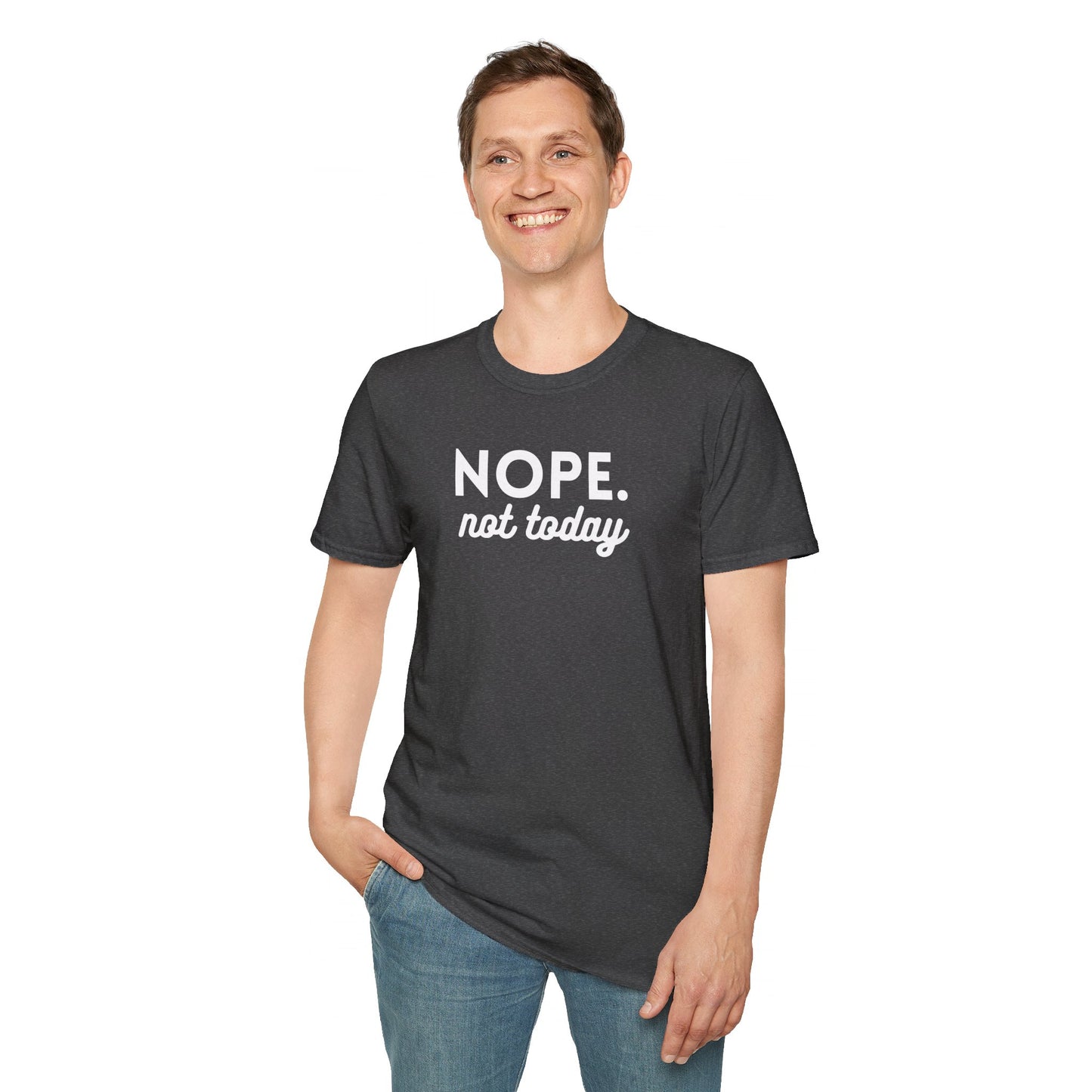 Nope. Not Today Softstyle T-Shirt