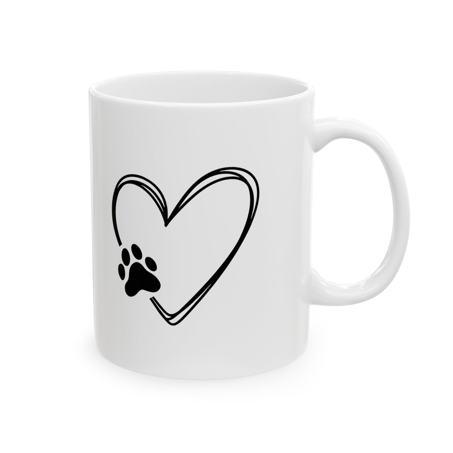 Cat Mom Ceramic Mug, 11oz