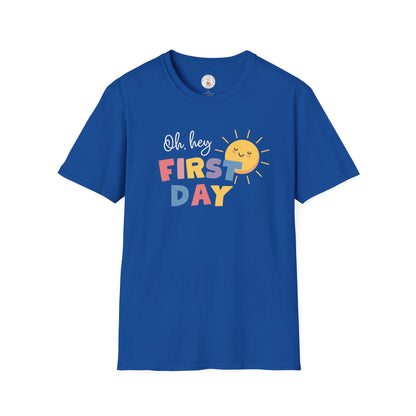 First Day Sunshine Softstyle T-Shirt