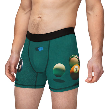 Rack 'em Men's Billard Boxers