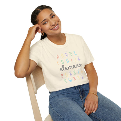 Elemeno Alphabet Softstyle T-Shirt